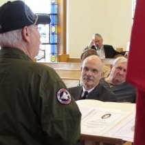 Honoring Albert Magone.